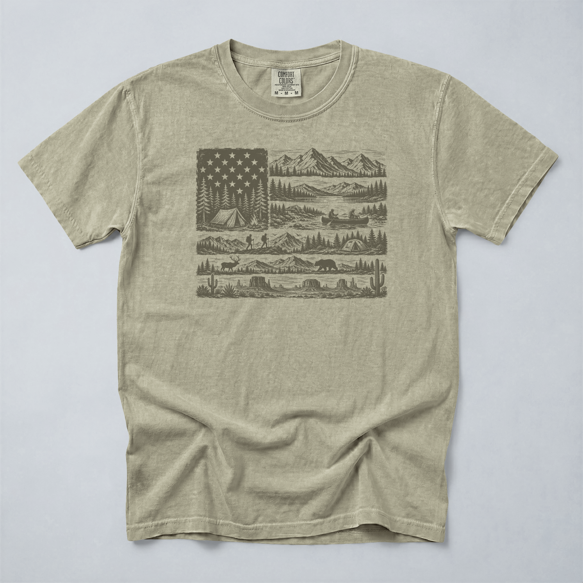 America The Beautiful Tee