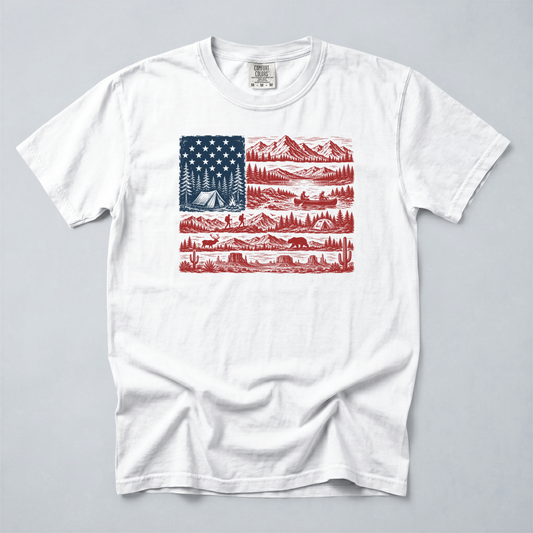 America The Beautiful Tee