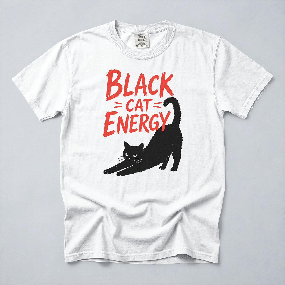 Black Cat Energy Tee